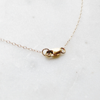 Black Diamond Solitaire Necklace