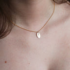 Oval Engravable Pendant