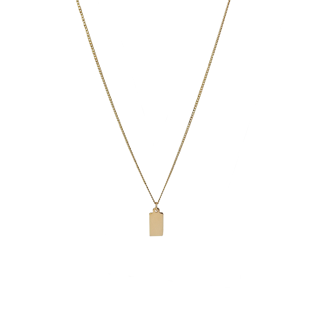 Tag Necklace