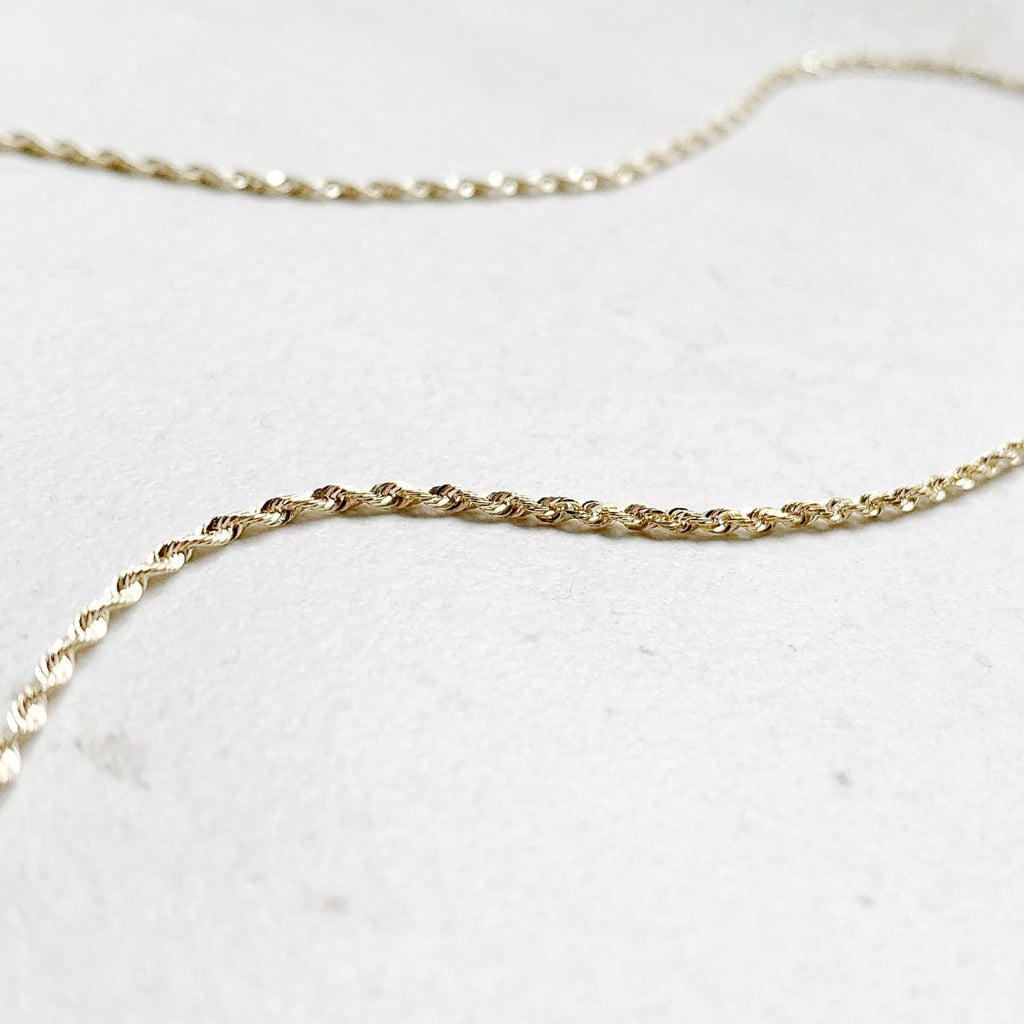 French Rope Chain Bracelet