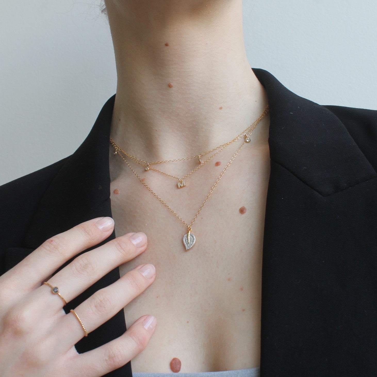 Sparkle Drop Necklace
