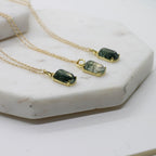 Moss Agate Necklace
