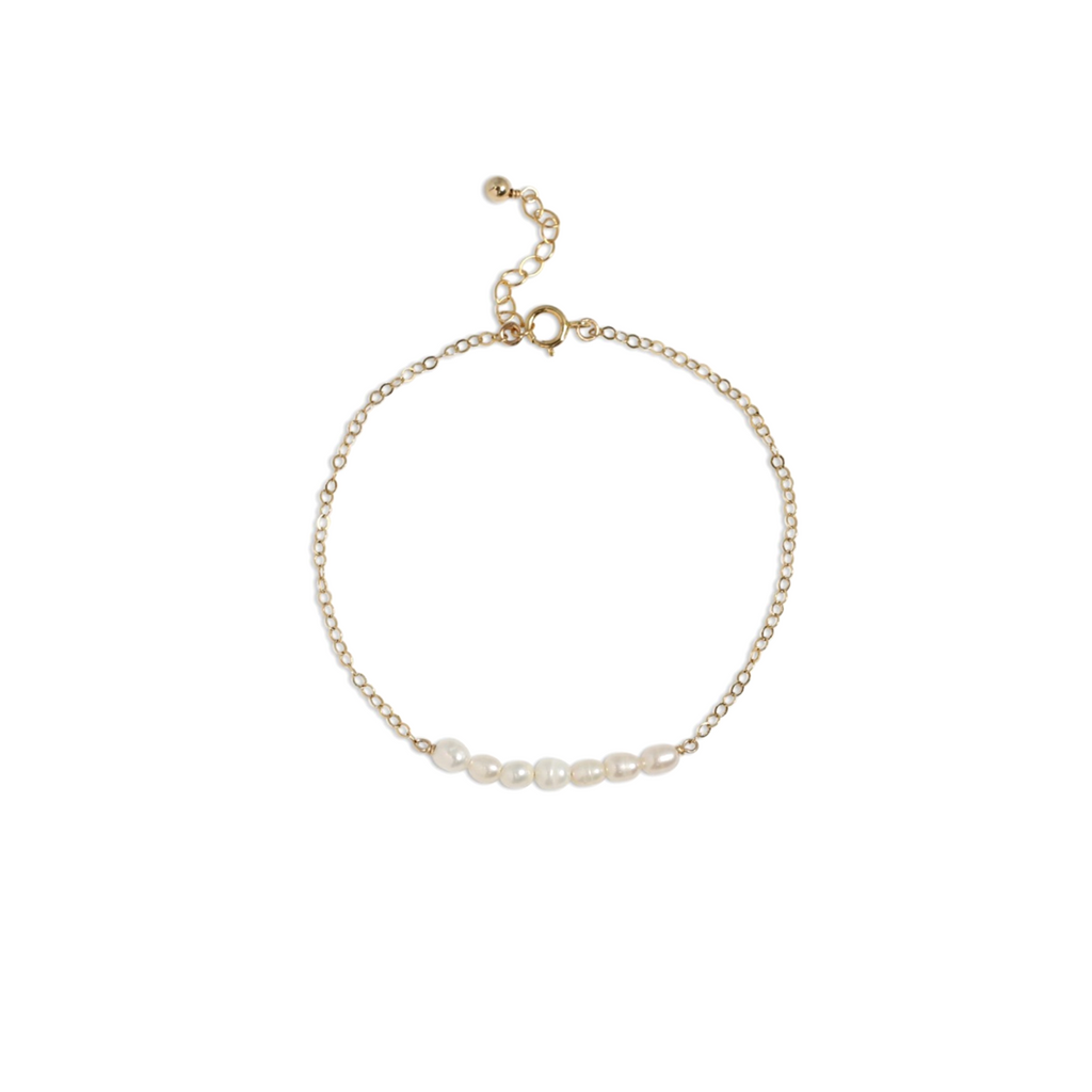 Pearl Bar Beaded Bracelet