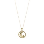 Sun Moon and Stars Necklace