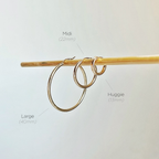Huggie Tube Hoops